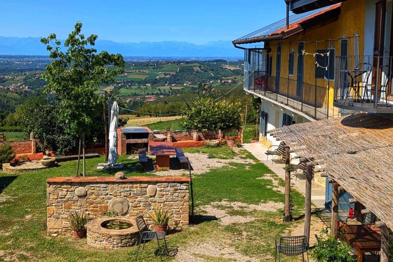 Ferienwohnung Cascina Nomade - Wine & Scenic Retreat Dogliani Exterior foto